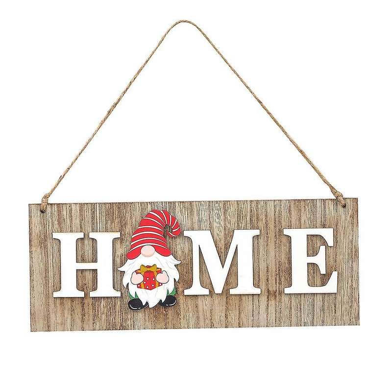 Christmas Door Welcome Ornaments Dwarf Welcome Home Door Decoration
