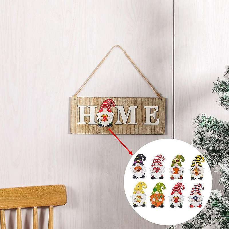 Christmas Door Welcome Ornaments Dwarf Welcome Home Door Decoration