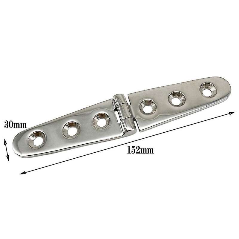 Strap Hinge with Mirror Polish Marine Boat Cast Door Strap Hinges