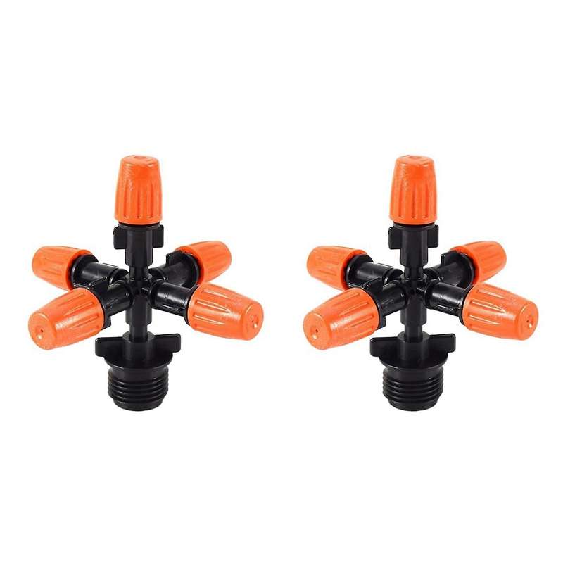 2x Garden Sprinklers Automatic Watering Grass Lawn Water Sprinkler