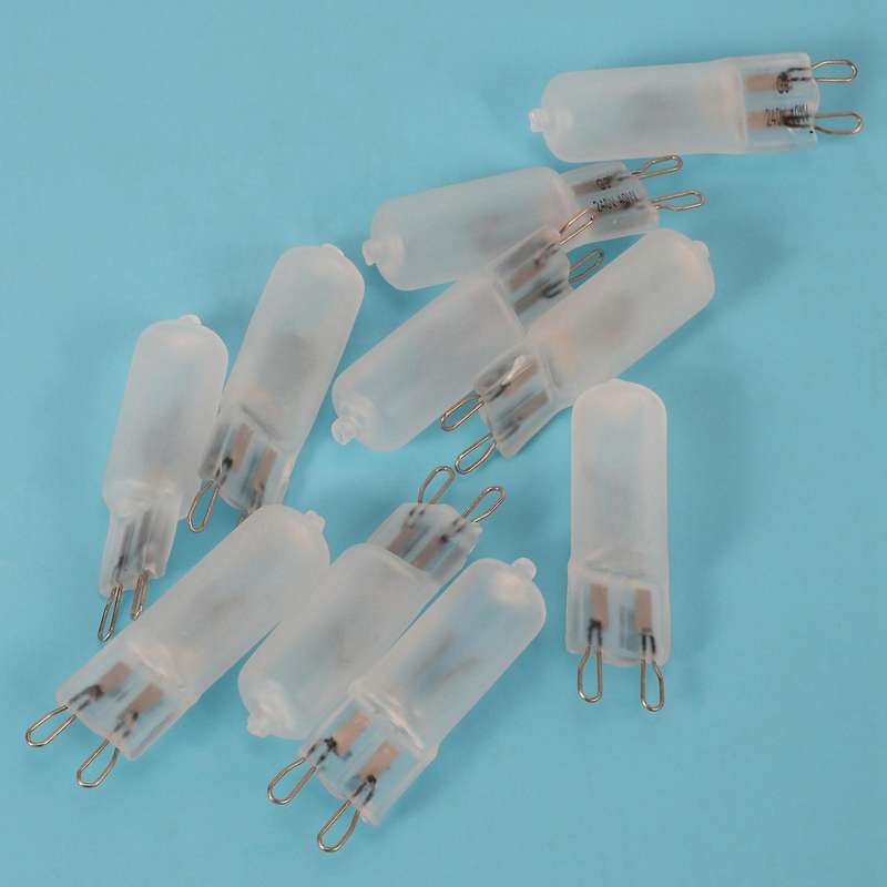 10x G9 Halogen Licht Leuchte Beleuchtung Lampe Warmwei 40 Watt