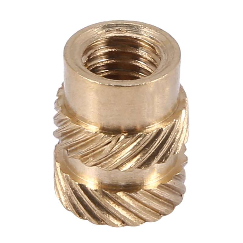 200pcs Thread Knurled Brass Threaded Embedment Nut for 3d Printer