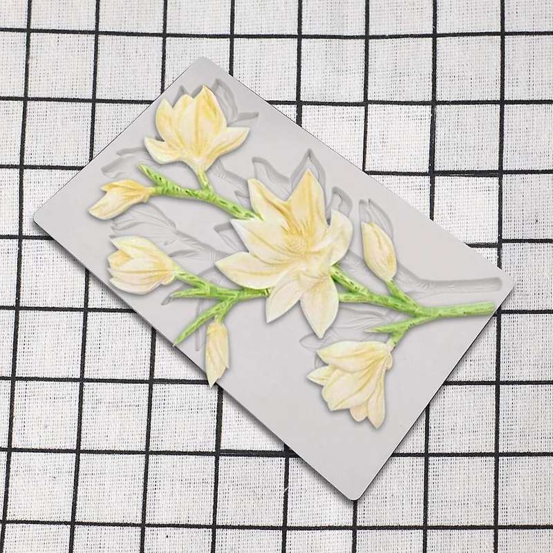 Silicone Mold Diy Cake Decoration Border Fudge Fondant Baking Tools