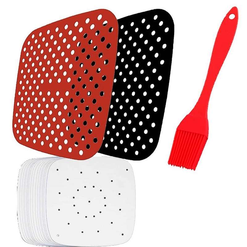 Silicone Mat Kitchen Air Fryer Non-stick Baking Mat Pastry Tools,b