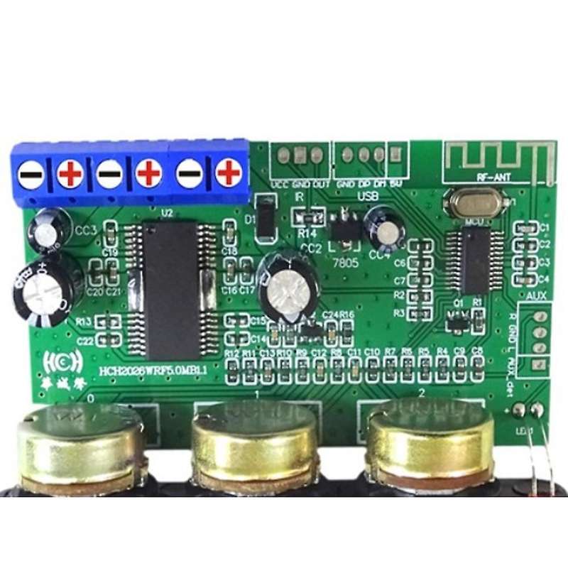 Bluetooth 5.0 Amplifier Power Audio Board 30w, with Aux Line