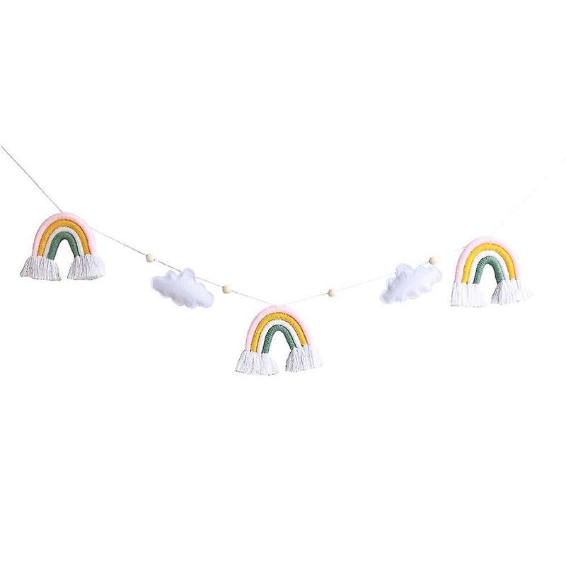Party Banner Garland String Kids Room Nursery Decor Photo Props B