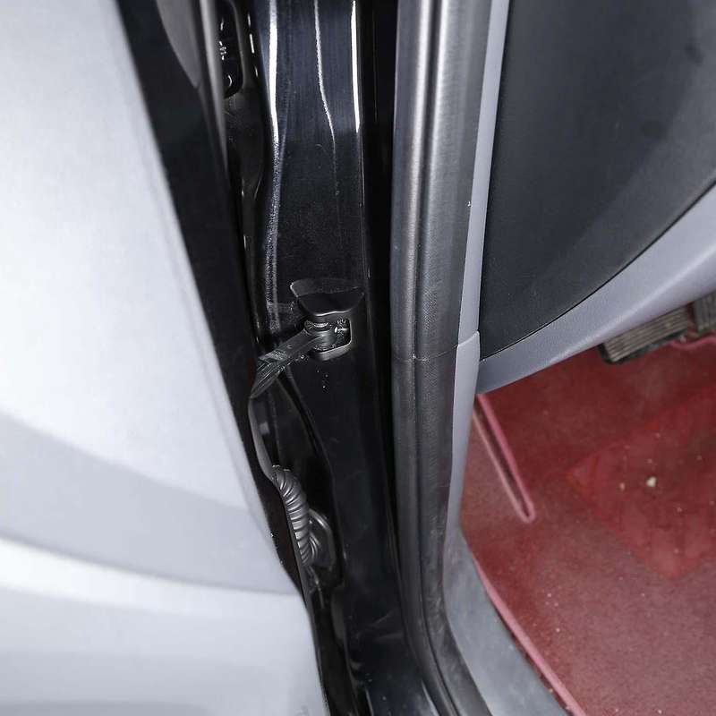 Car Black Abs Door Stopper Cover Cover Trim for Ford Ranger 2015-2022