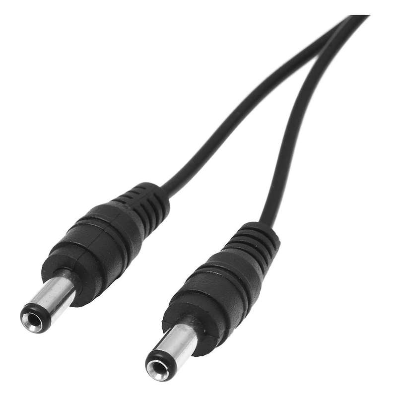 30cm 5.5x2.1mm 1 Female to 2 Male Plug Dc Camera Splitter Cable