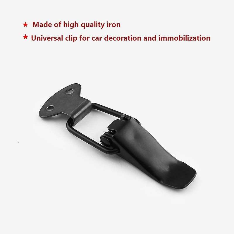 Car Bumpers Trunk Fender Hatch Lids Release Fasteners 80x26.7mm