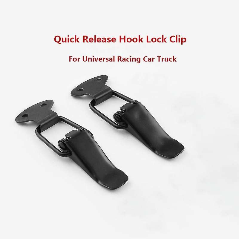 Car Bumpers Trunk Fender Hatch Lids Release Fasteners 80x26.7mm