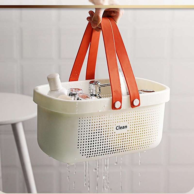 Bathroom Bathing Basket Washing Soap Cosmetic Shower Storage Basket D