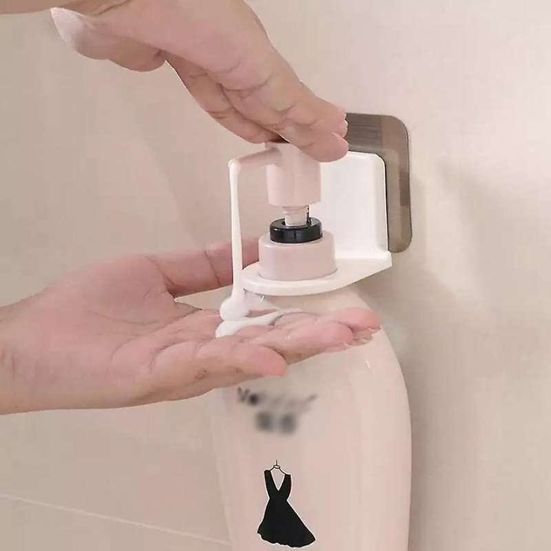 10pcs Shampoo Shower Gel Bottle Holder Wall Mounted Stand Suction Cup