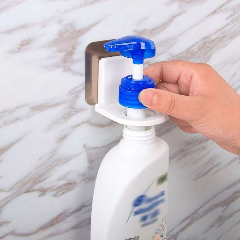 10pcs Shampoo Shower Gel Bottle Holder Wall Mounted Stand Suction Cup