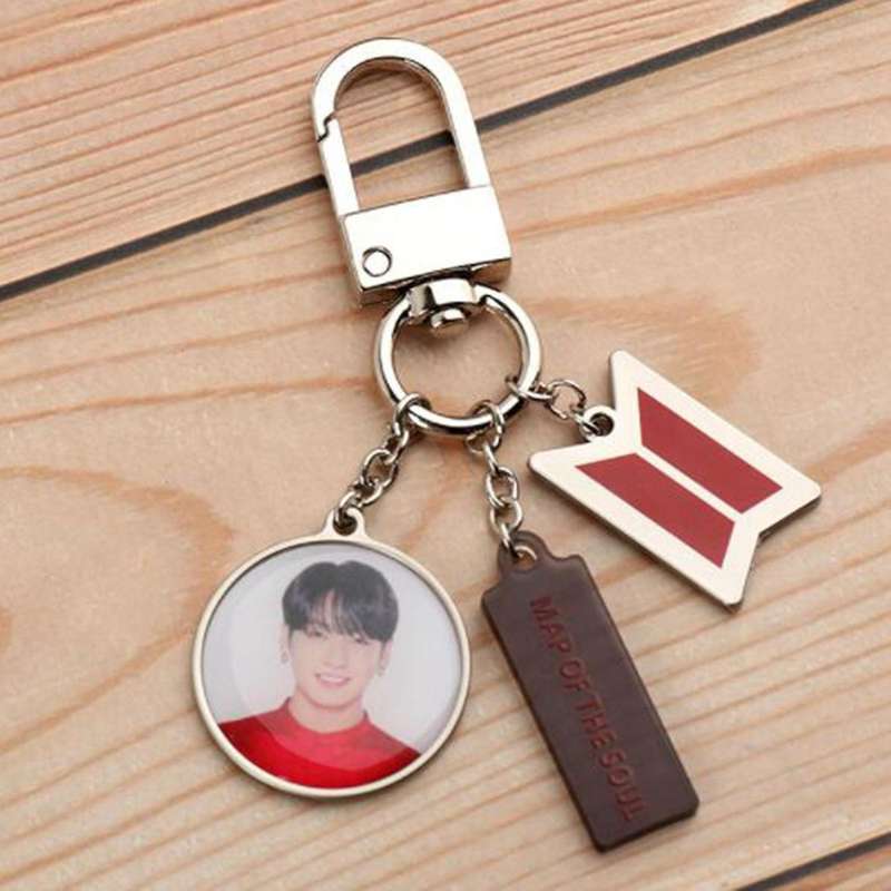 Round Metal Jewelry Mobile Phone Bag for Men and Women Jung Kook