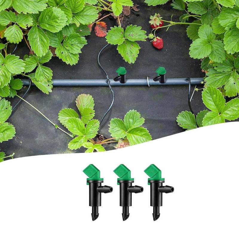 60 Pieces 4gph Removable Drip Sprinkler Garden Irrigation Dripper