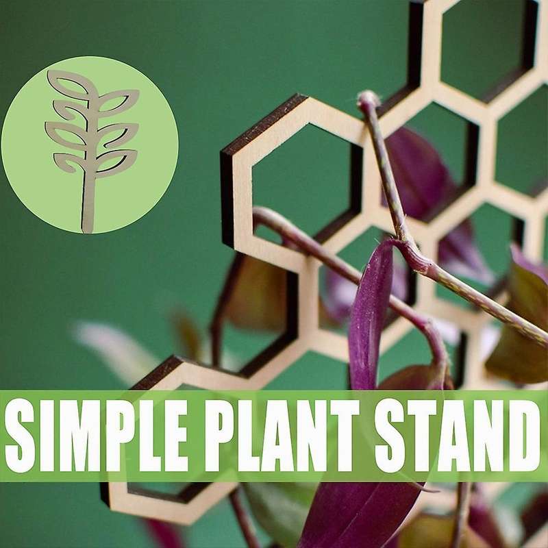 Potted Climbing Frame Plant Holder Strawberry Flower Support Stand B