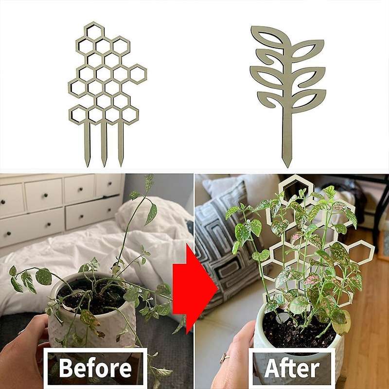 Potted Climbing Frame Plant Holder Strawberry Flower Support Stand B