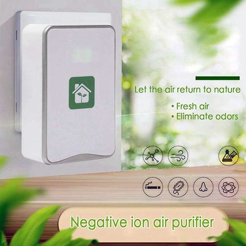 Air Purifiers Plug In, Portable Silent Air Purifier, Silver Us Plug