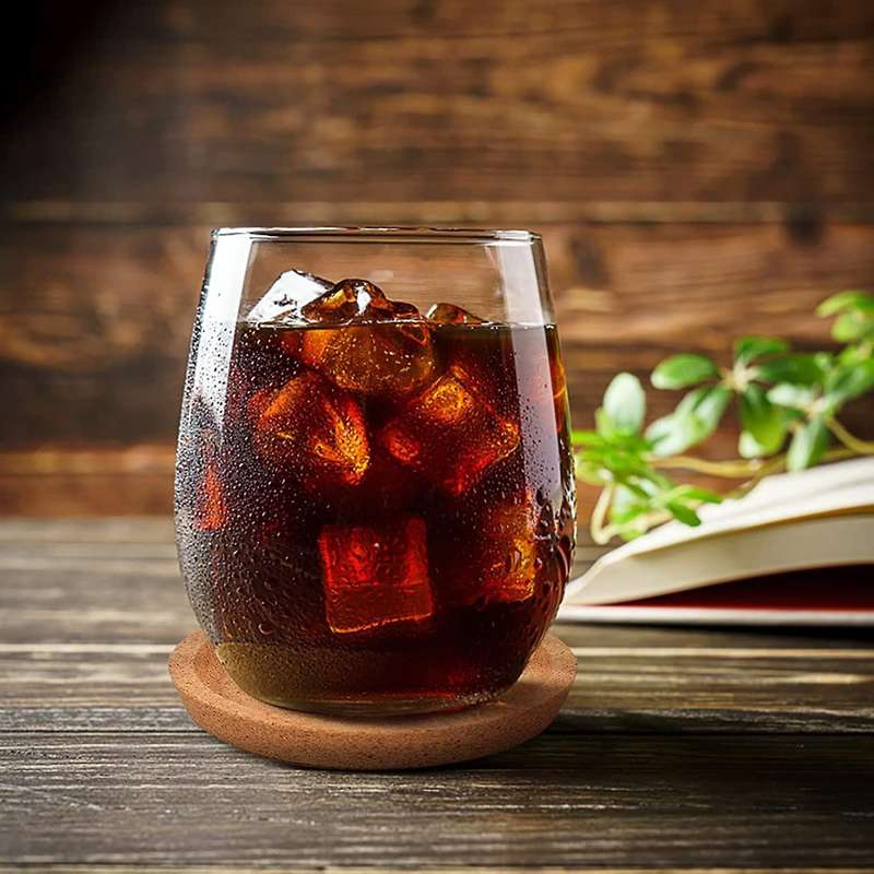 5 Pcs Cork Coaster for Beverage Coasters, for Restaurants and Bars