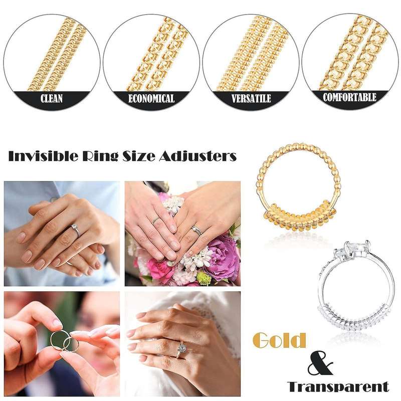 Invisible Ring Size Adjusters Invisible Clip Guard Resizer