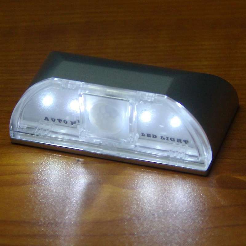 Auto Pir Infrared Wireless Door Keyhole Motion Sensor Light Lamp