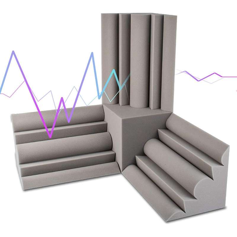 Absorption Foam Home Theatre Corner Sound Insulation Cotton ,purple
