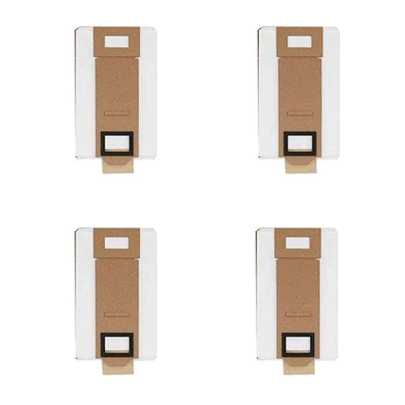 4 Pack Vacuum Bags Replacement for Roborock S7 T7s T7s Plus Dust Bag