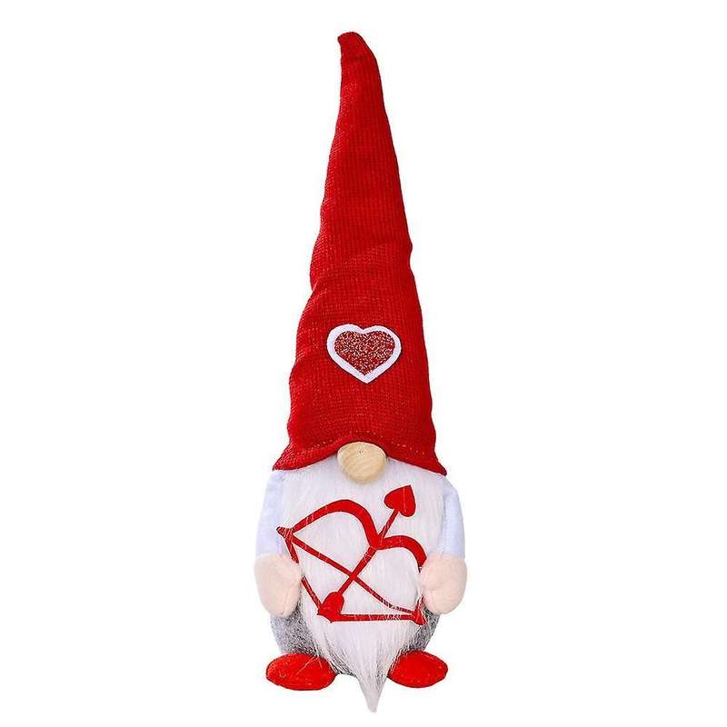 Valentines Day Decor - Home Table Elf Gnomes Decor Ornaments, A