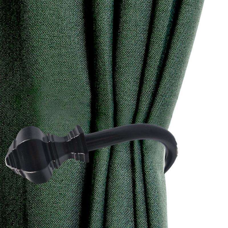2 Pcs Metal Curtain Holdbacks with Screws, Window Treatment Holdbacks