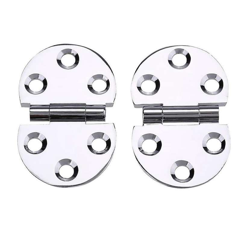 2pcs Table Hinges 180degree Copper Hinges for Cabinets Home Furniture