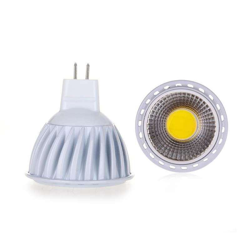 Gu5,3/mr16 6w Cob Led Lampe 420lm 60 3000k Warmweiss Dc 12v