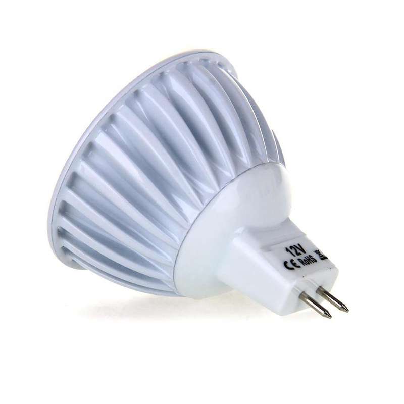 Gu5,3/mr16 6w Cob Led Lampe 420lm 60 3000k Warmweiss Dc 12v