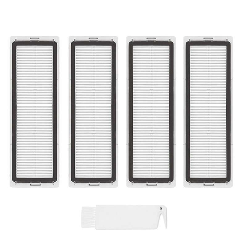 4pcs Hepa Filter for Xiaomi Dreame W10 Vacuum Cleaner with Bird Brush