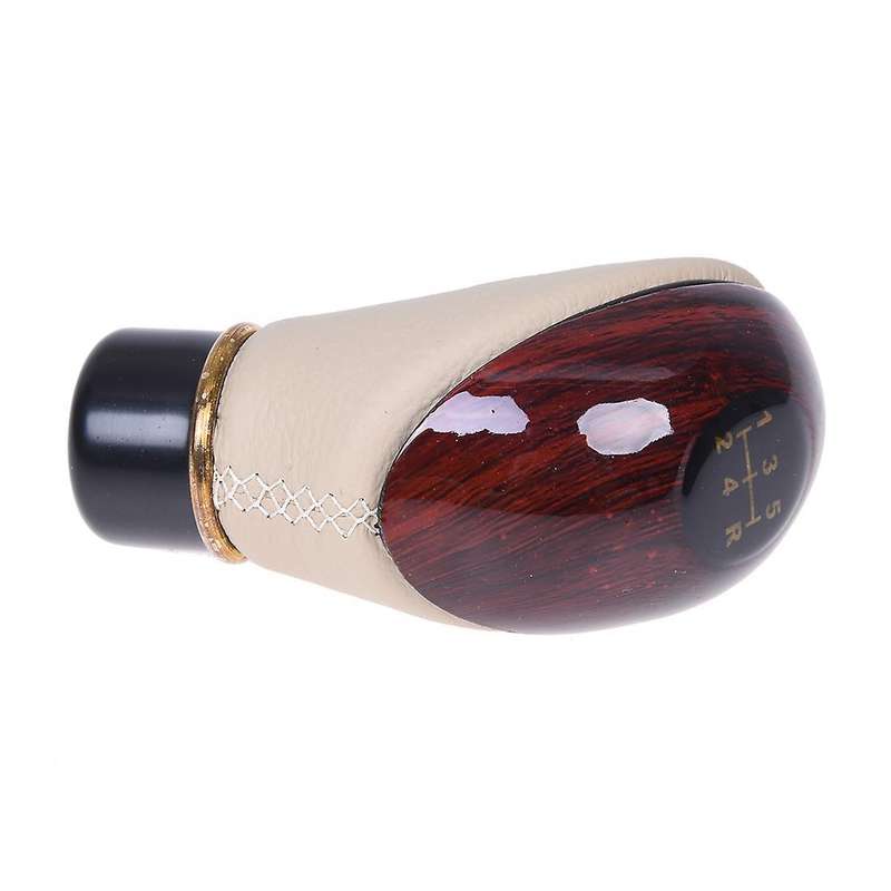 Universal Wood Grain Leather Shift Knob for Car-truck-hotrod Gear Manual Trans