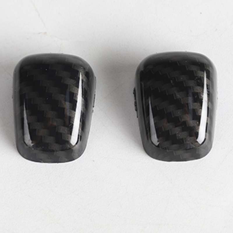 Car Wiper Nozzle Cover Trim for Ford F150 2021 2022,abs Carbon Fiber