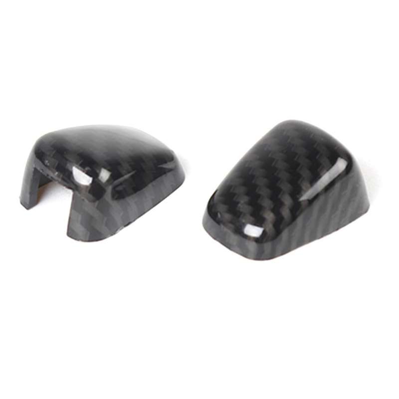 Car Wiper Nozzle Cover Trim for Ford F150 2021 2022,abs Carbon Fiber