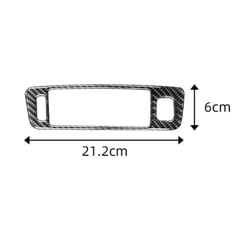 Carbon Fiber Central Lower Air Outlet Vent Cover Trim Lhd Car Center