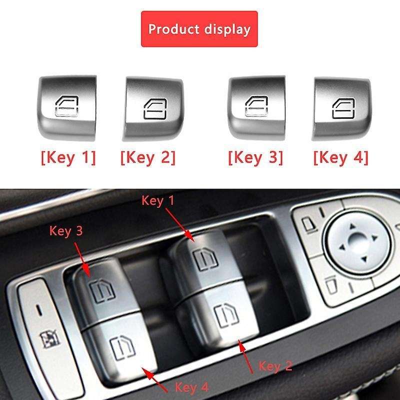 Car Window Glass Lifter Button Switch for Benz C Class W205 C180 4