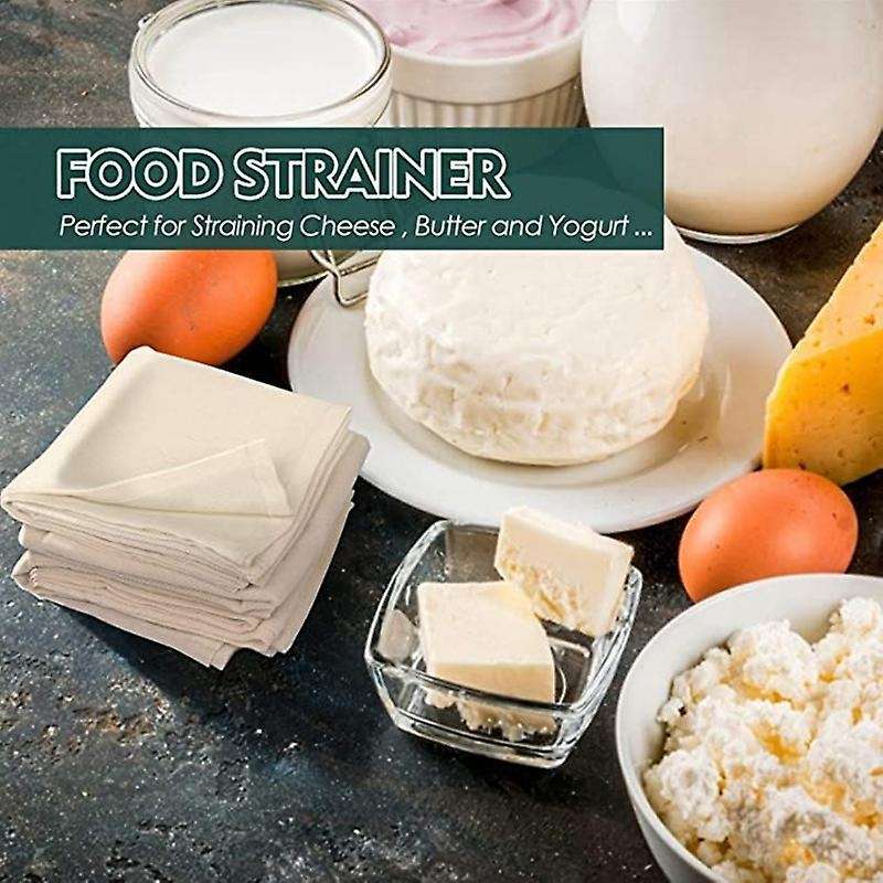 6 Pack 20x20 Inch Grade Cheesecloth, for Straining, Cooking, Baking