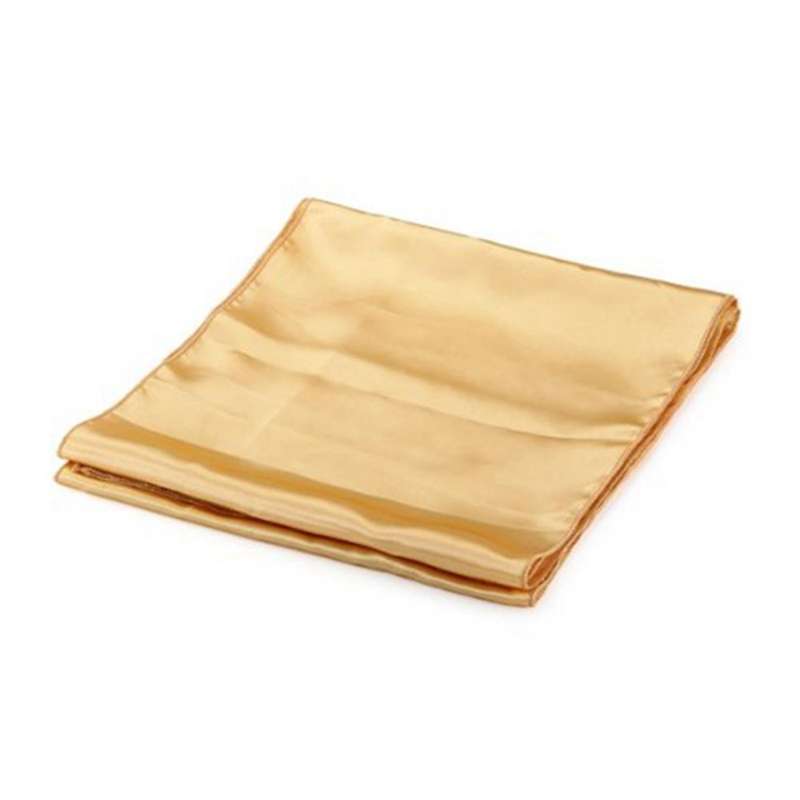 Runner Tavolo Centrotavola Tovaglia In Raso Oro Cm 30 X 275