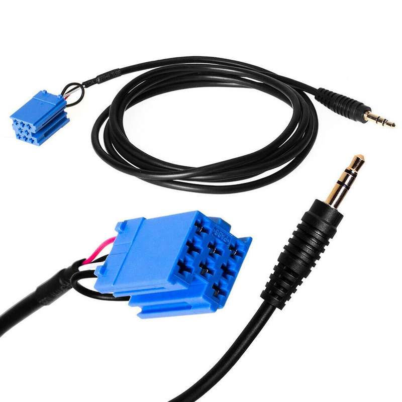 Car Radio Iso 8pin Grundig Plug Aux Cable for I-pod I-phone Mp3
