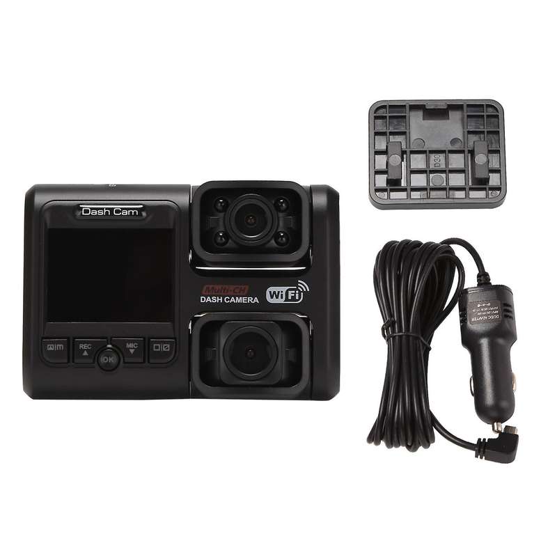 4k 2160p Wifi Logger Dual Lens Car Night Vision Dual Camera(no Gps)