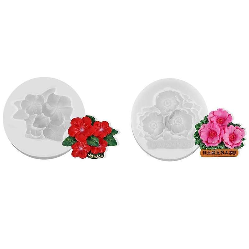 3d Three-dimensional Silicone Mold Diy Fondant Mold (rose Flower)