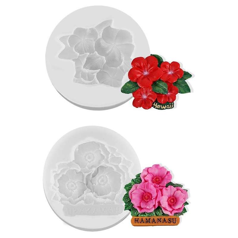 3d Three-dimensional Silicone Mold Diy Fondant Mold (rose Flower)