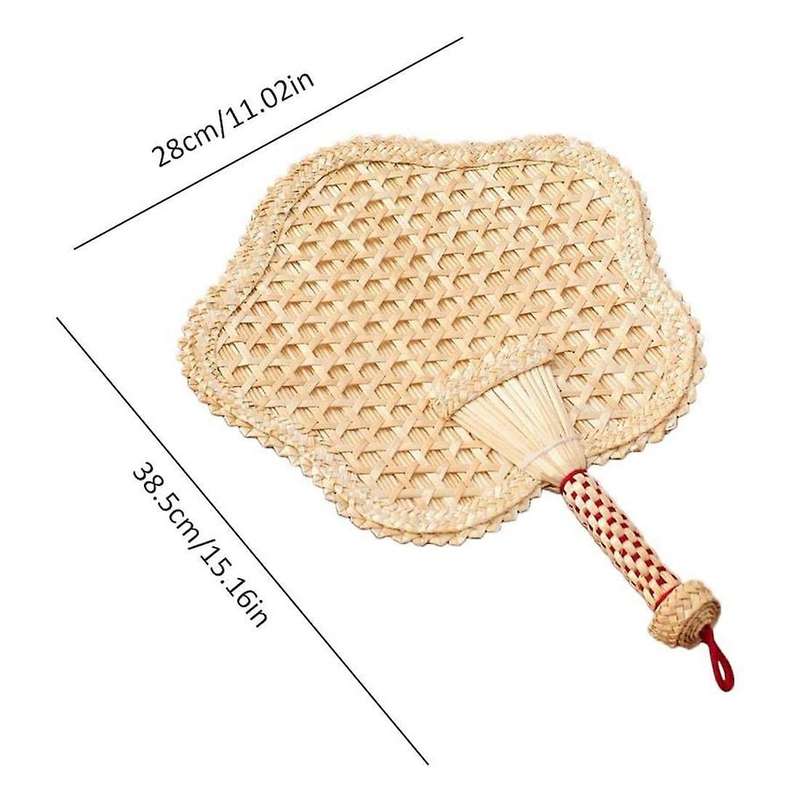 Raffia Hand Fans Wheat Straw Hand Fans,hand Rocker Fan,wedding Fans D