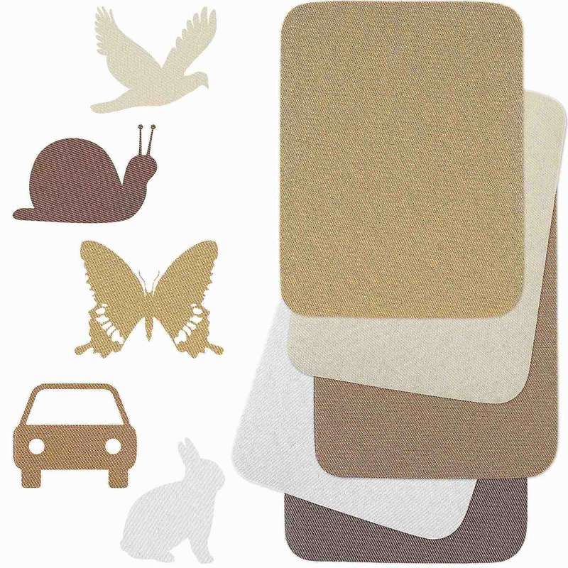 30pcs 3.8 X 5 Inches Iron-on Patches Iron On Mending Fabric for Pants