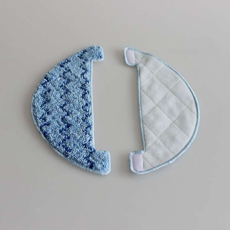 2pcs Replacement Washable Mop Cloth Mop Pads for Ilife A7 A9s Robot