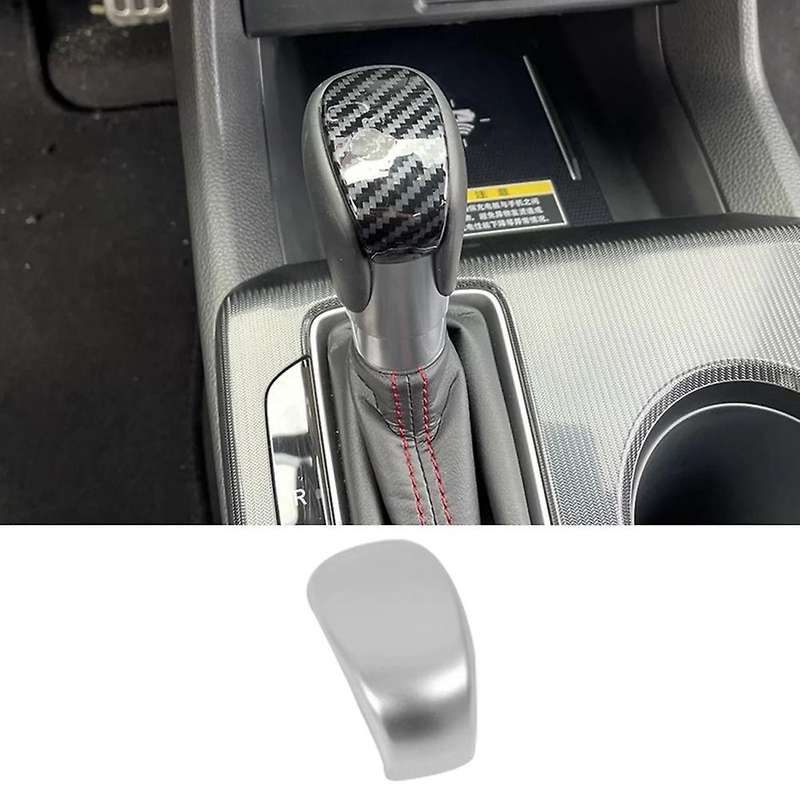 For 11th Gen Honda Civic 2022 Gear Shift Knob Cover Sticker ,silver