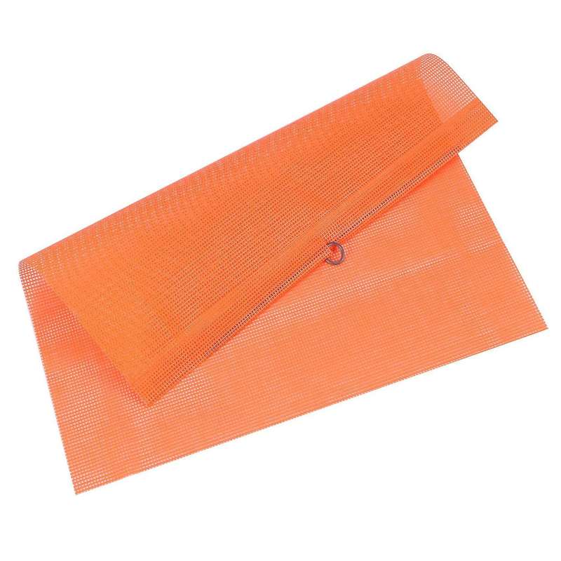2pcs 18x18 Inch Safety Flags with Wire Safety Flag Warning,orange