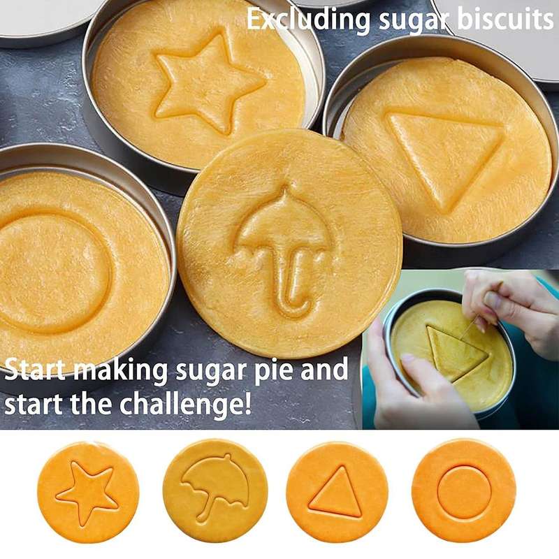 12pcs Cookie Cutters Set,sugar Candy Molds Shape Kit Set Movie Props